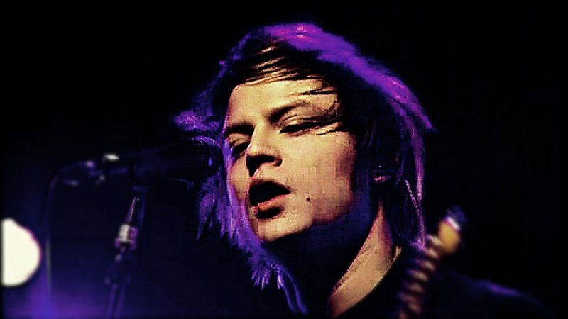 Man Singing into Microphone — Purple