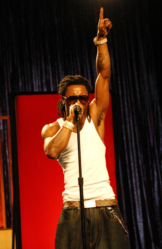 Man singing on stage