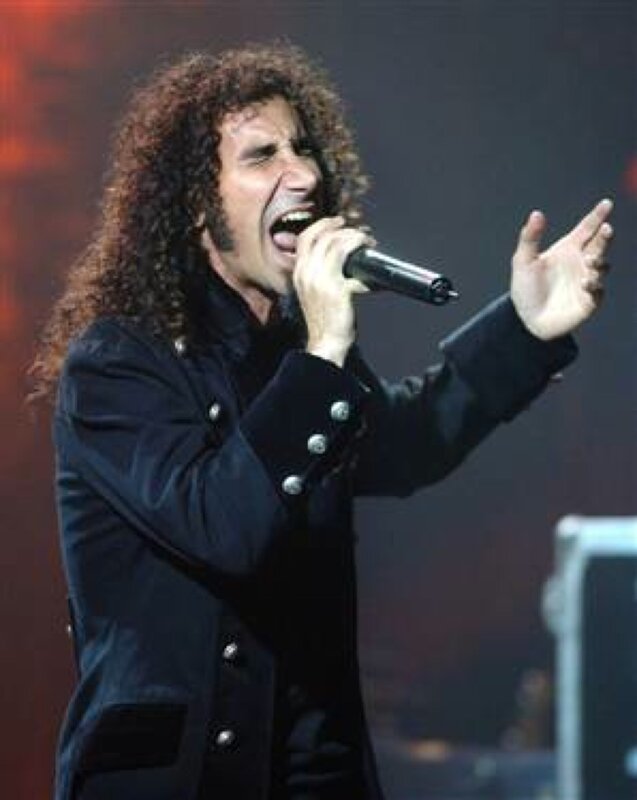 Man singing on stage