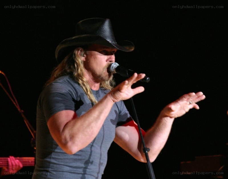 Man singing on stage
