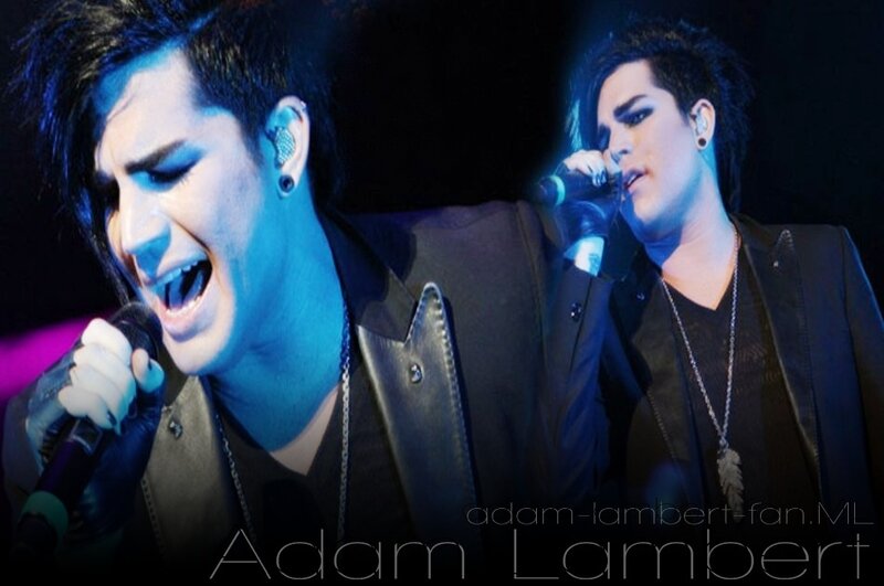 Man Singing on Stage — Blue, Dramatic, Night, Photograph, Microphone