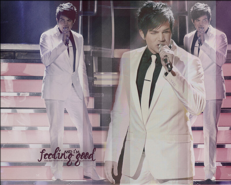 Man Singing on Stage — White