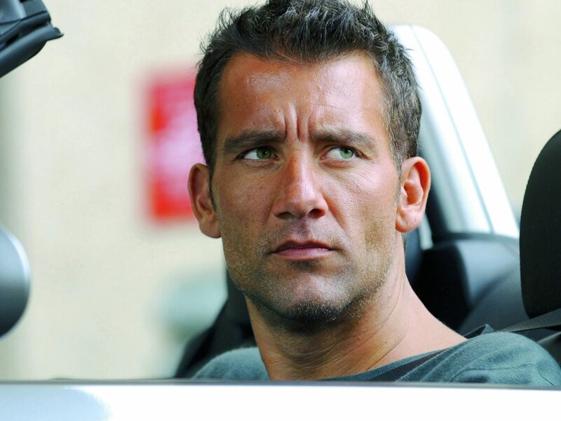 man sitting in a car