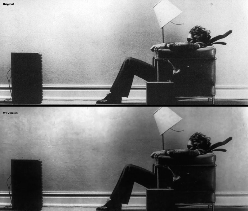 Man sitting in a chair