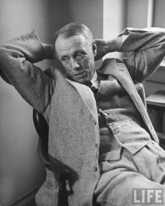 man sitting in a chair