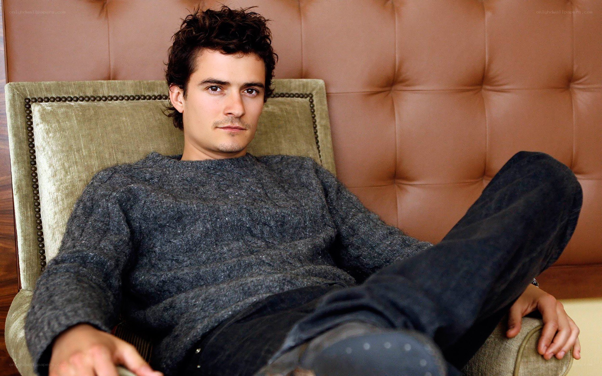 man sitting in a chair