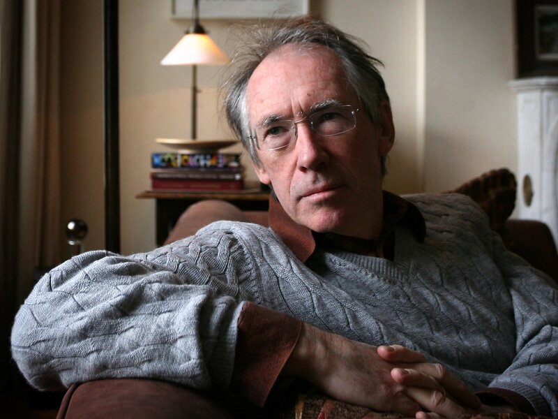 Man Sitting in Armchair — Gray, Calm