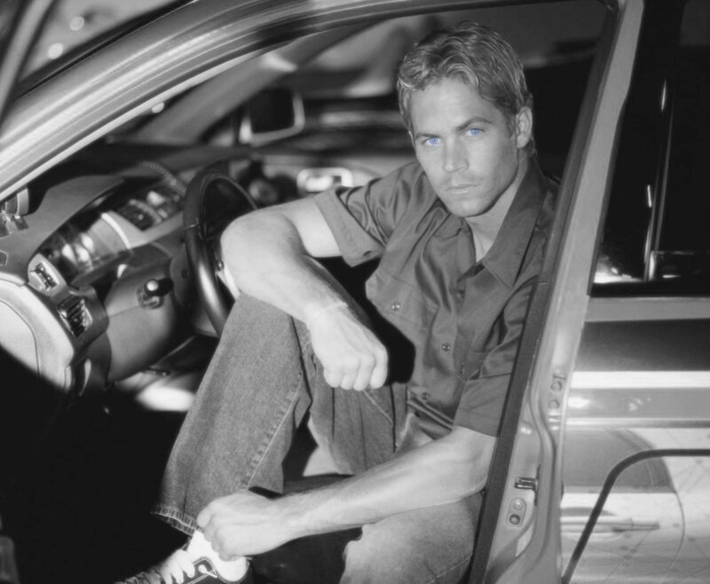 Man Sitting in Car — Black, Serious, Night