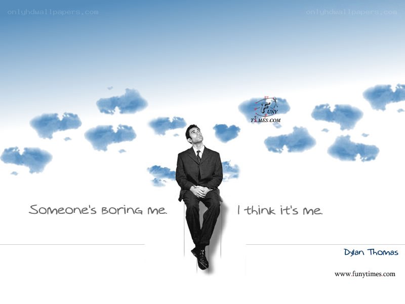 man sitting in clouds
