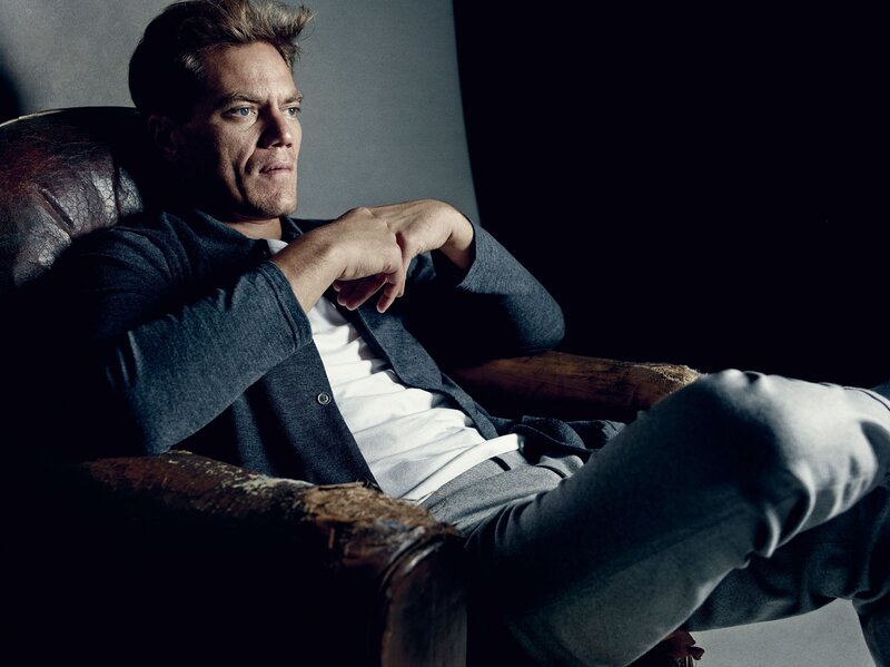 Man Sitting in Leather Chair — Black, Dramatic