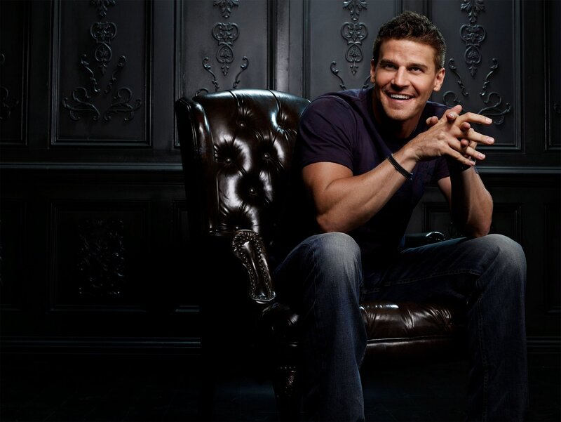 Man Sitting in Leather Chair — Black