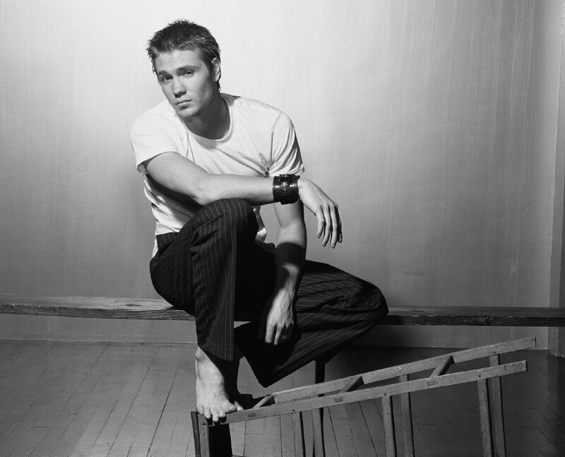 Man Sitting on Bench — Black, Neutral