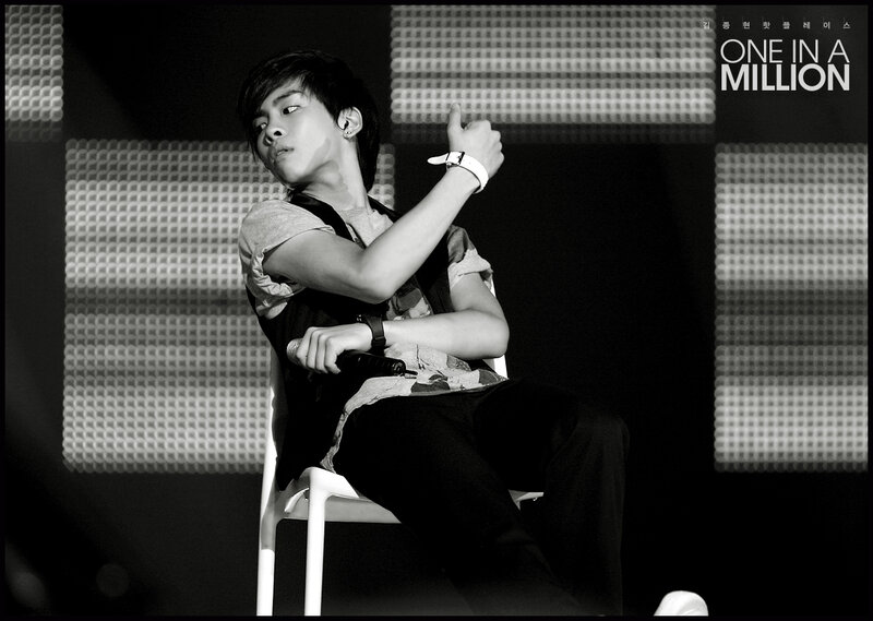 Man Sitting on Chair — Black