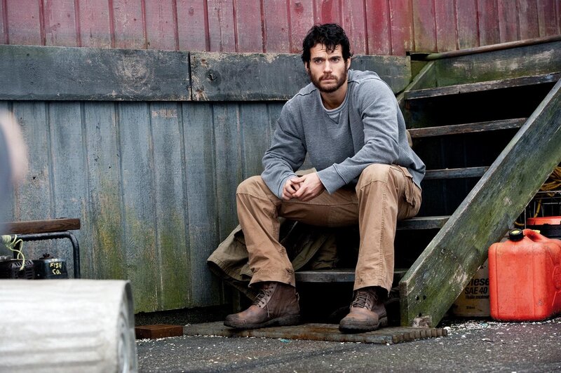 man sitting on steps