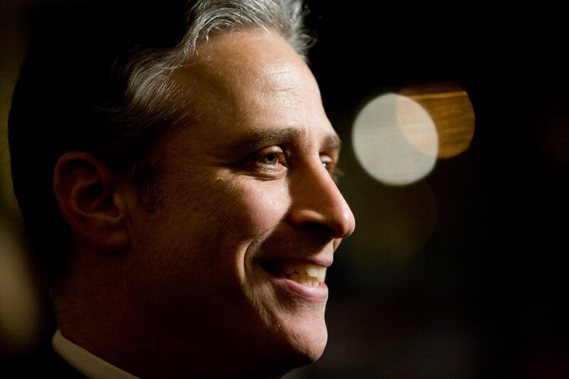 man smiling in profile