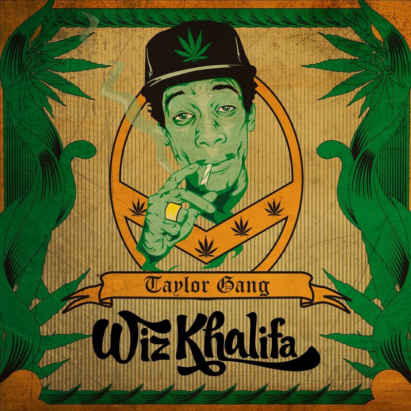 Man Smoking Cannabis