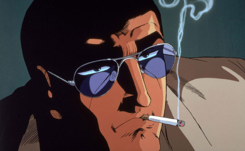 man smoking cigarette