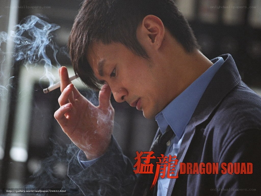 man smoking cigarette