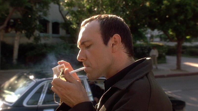 man smoking cigarette