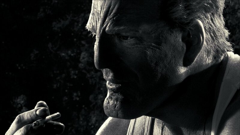 Man Smoking Cigarette — Black, Dramatic, Photograph, Hand, Shirt