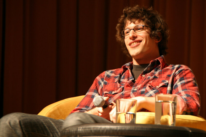 man speaking at event