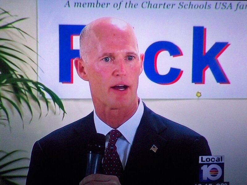 man speaking at event