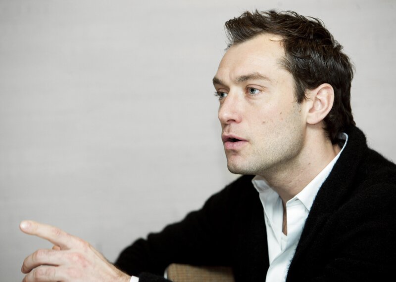 man speaking in profile