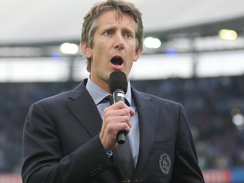 Man Speaking into Microphone — Black, Formal