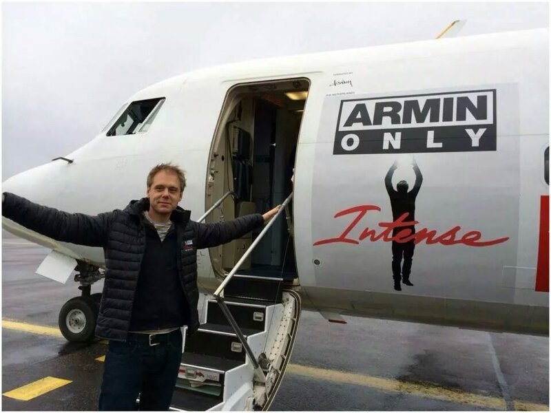 Man Standing by Airplane — White