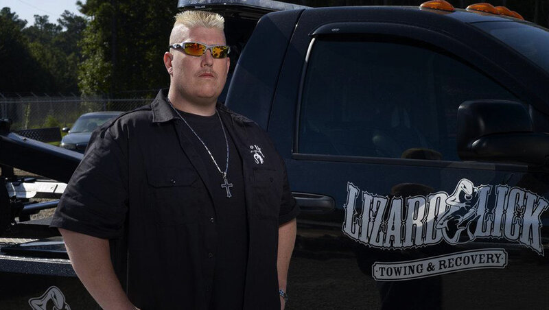 Man Standing by Truck