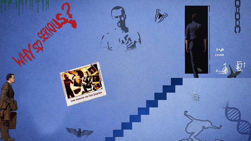 Man Standing on Stairs