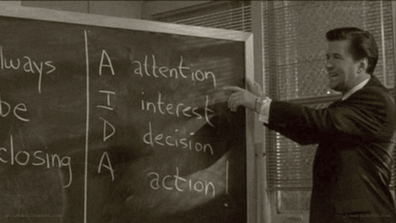 man teaching aida model
