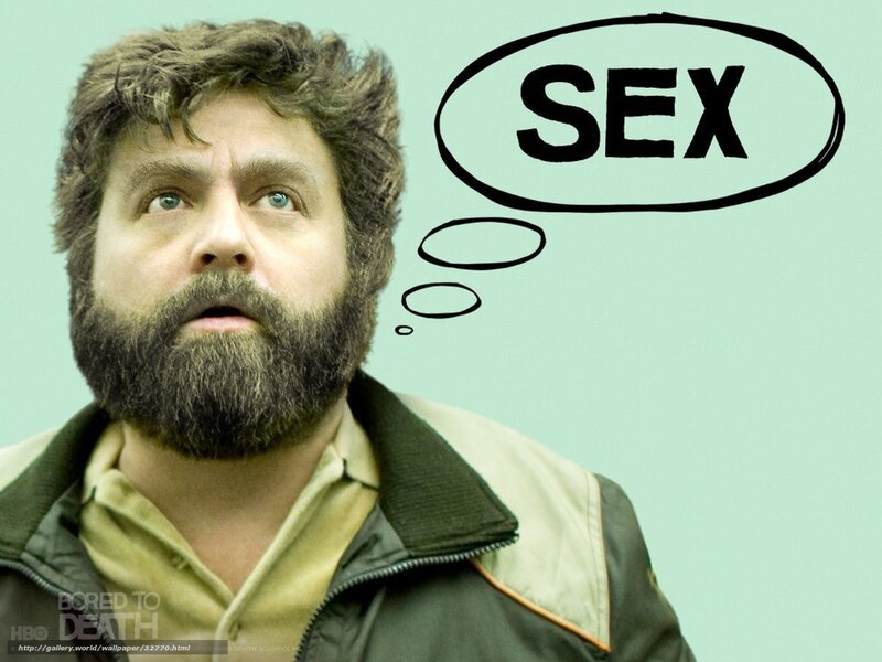 man thinking about sex