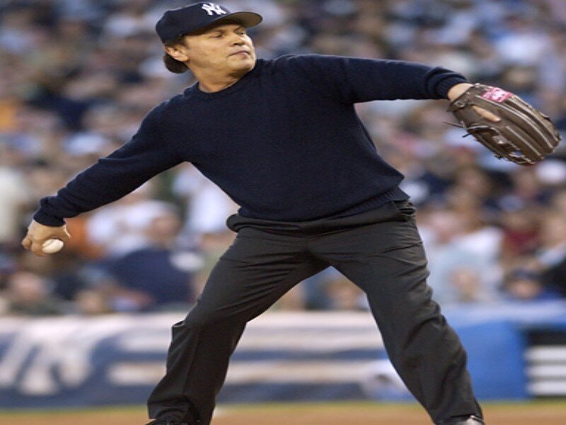 Man Throwing Baseball