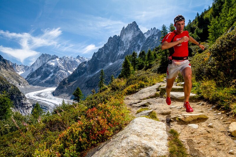 Man Trail Running