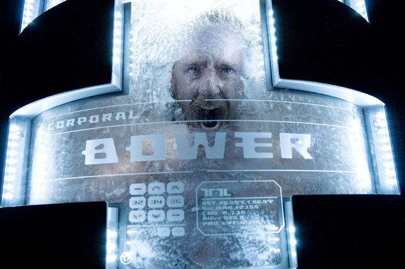 Man trapped in cryo-chamber