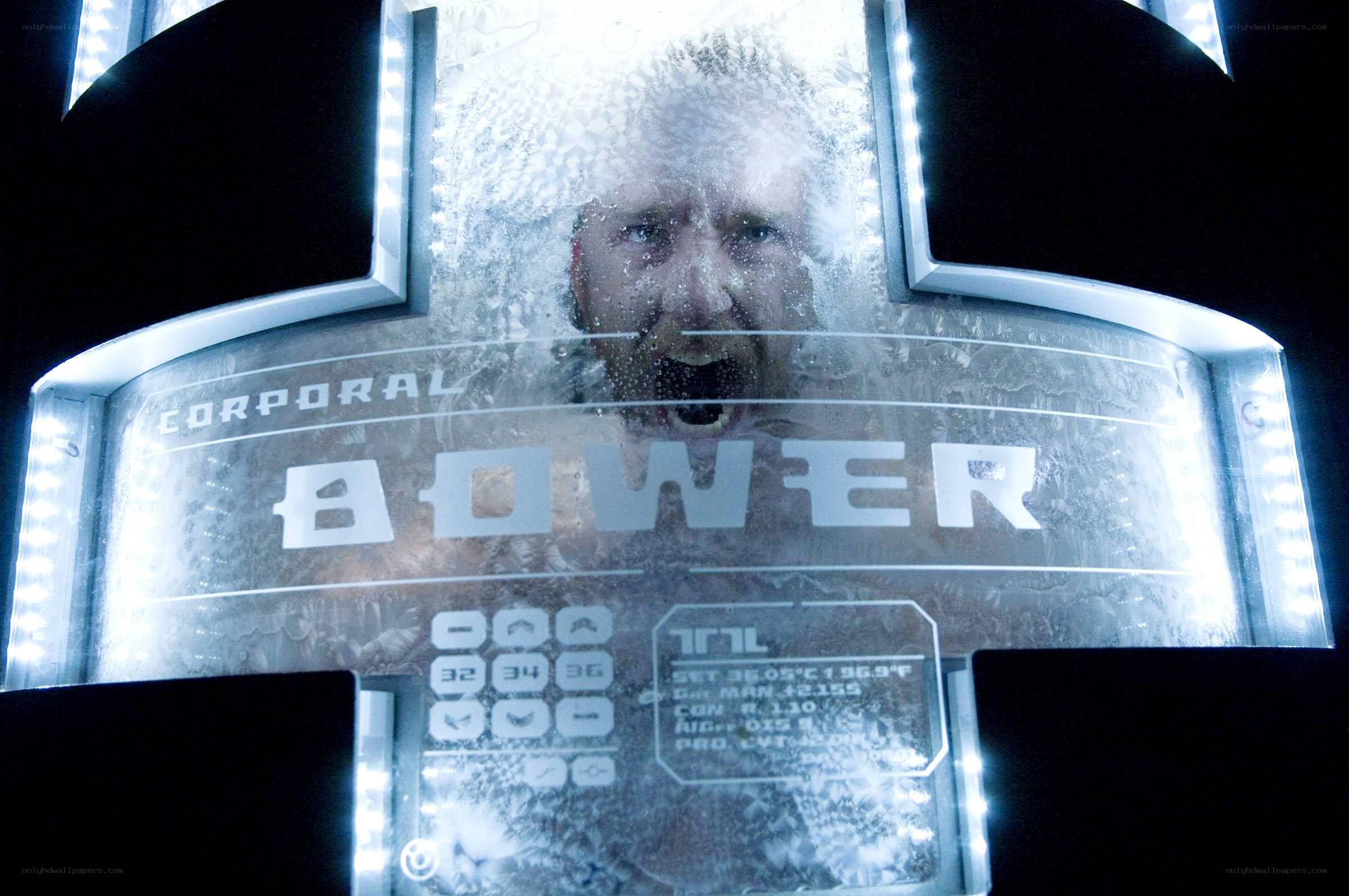 Man trapped in cryo-chamber
