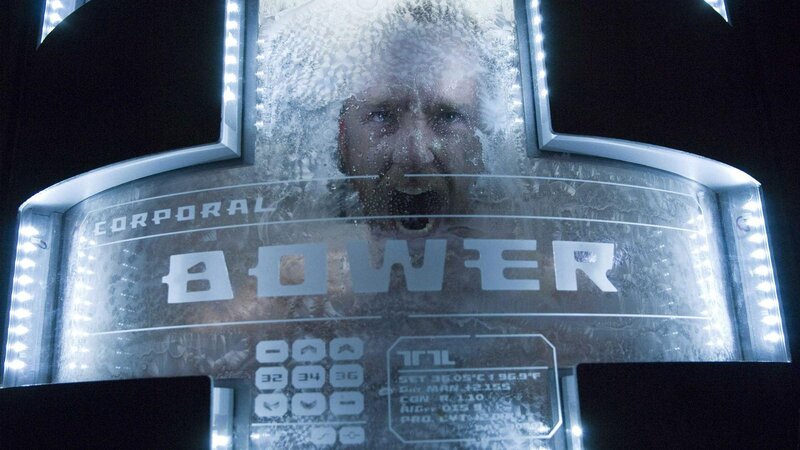 Man trapped in cryo-chamber