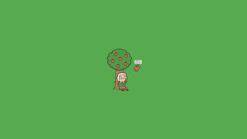 Man under Apple Tree — Green