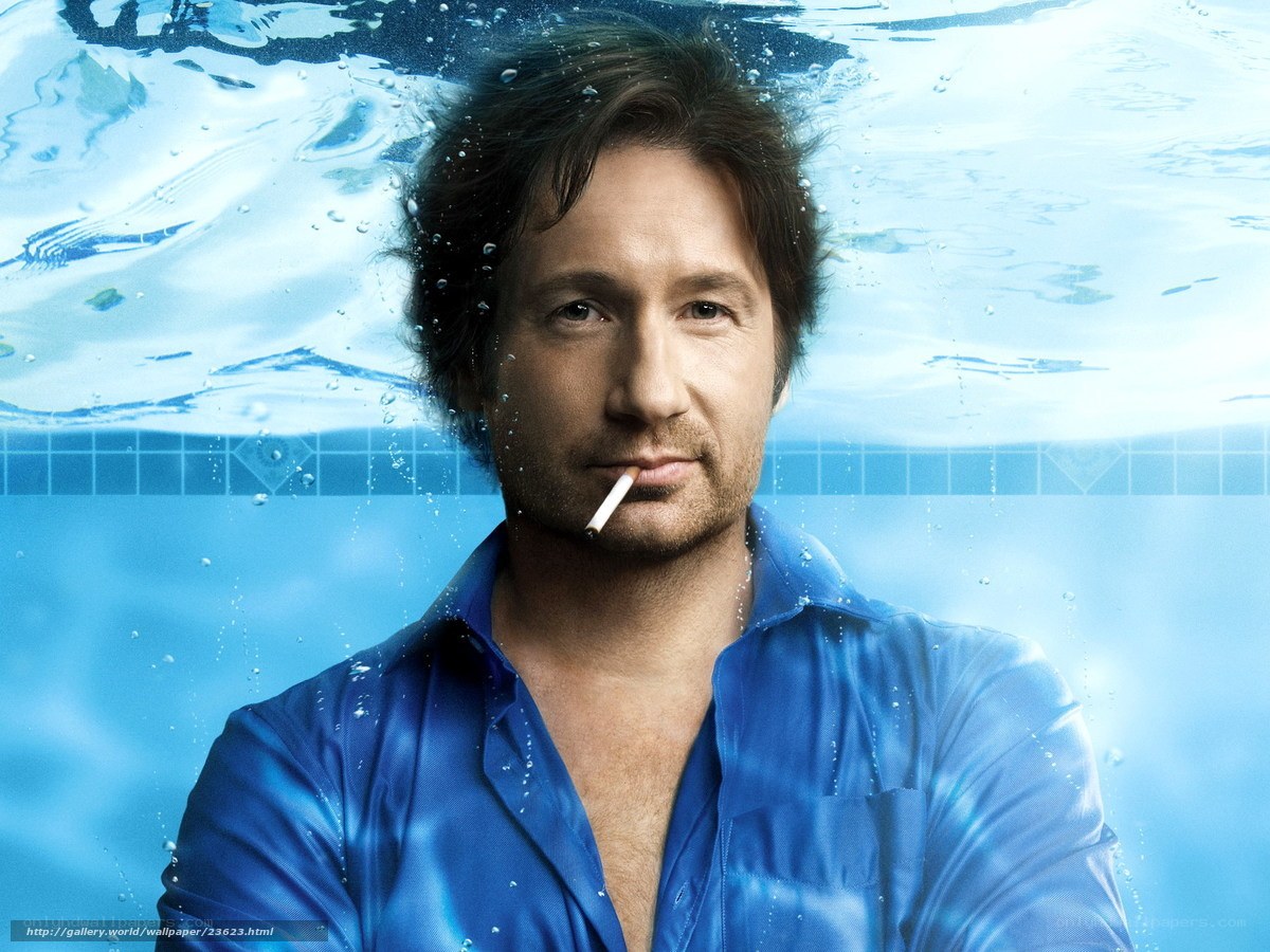 man underwater with cigarette