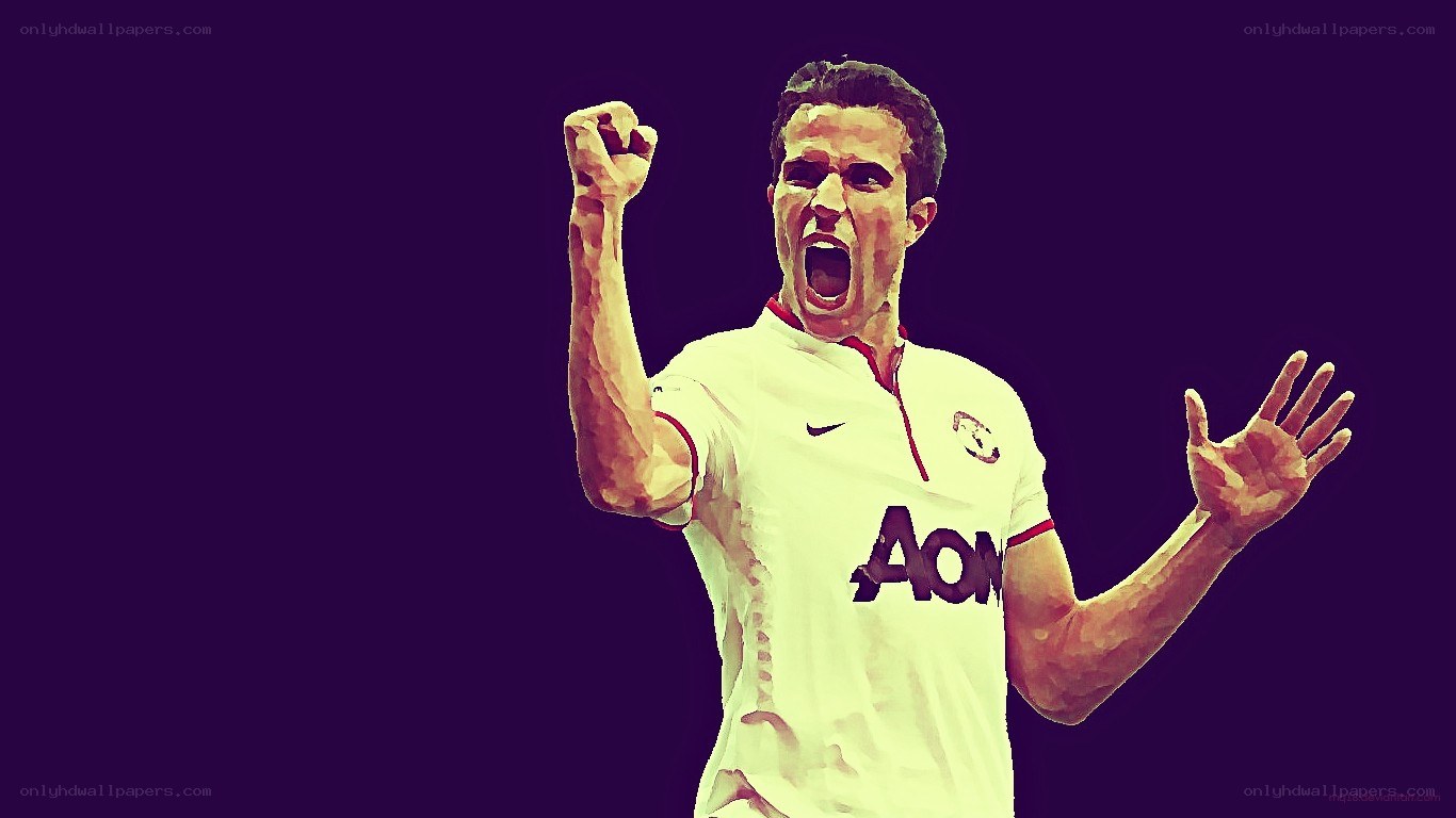 Man United player celebrating