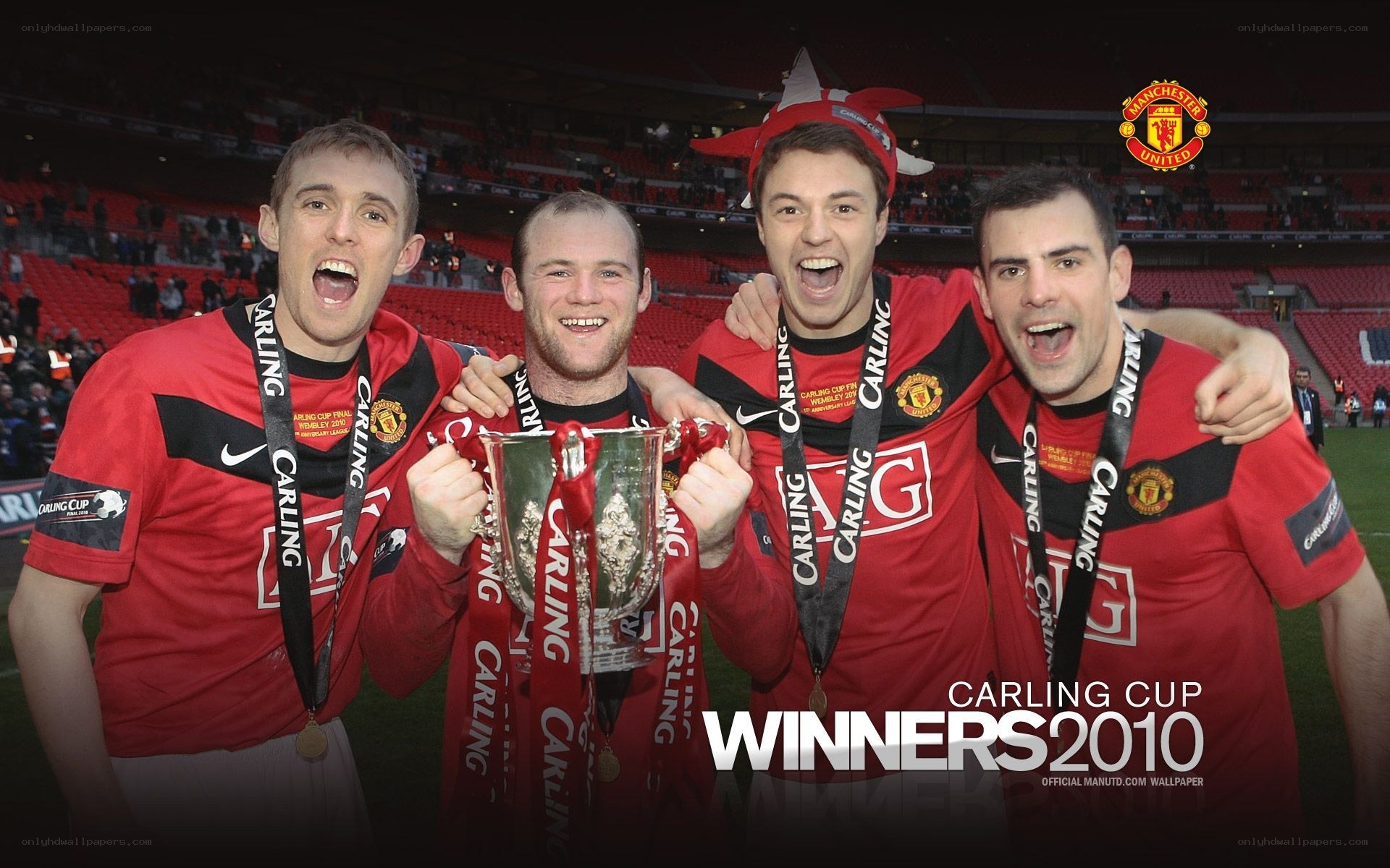 Man Utd Carling Cup Winners