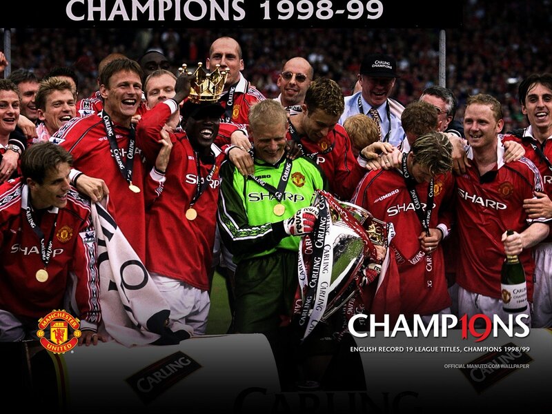 Man Utd Champions 1998-99