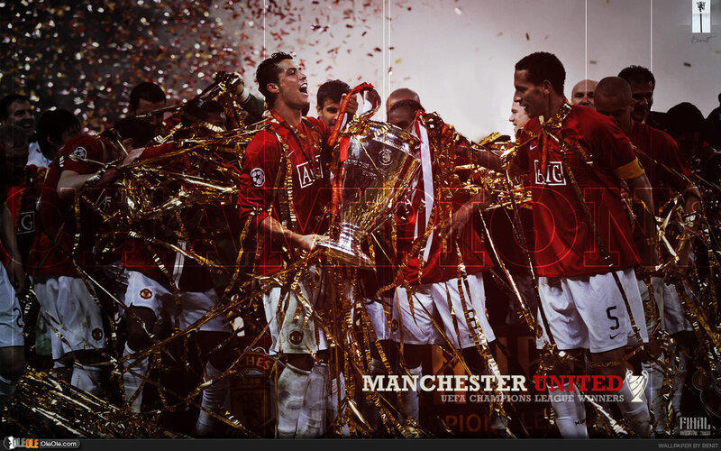 Man Utd Champions League victory