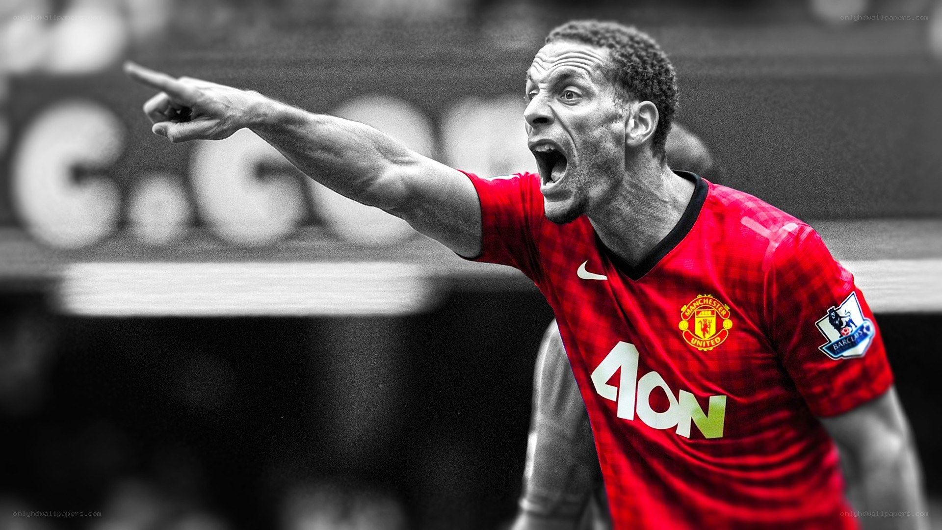 Man Utd player celebrating