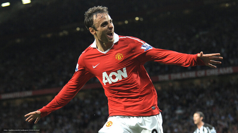 Man Utd player celebrating