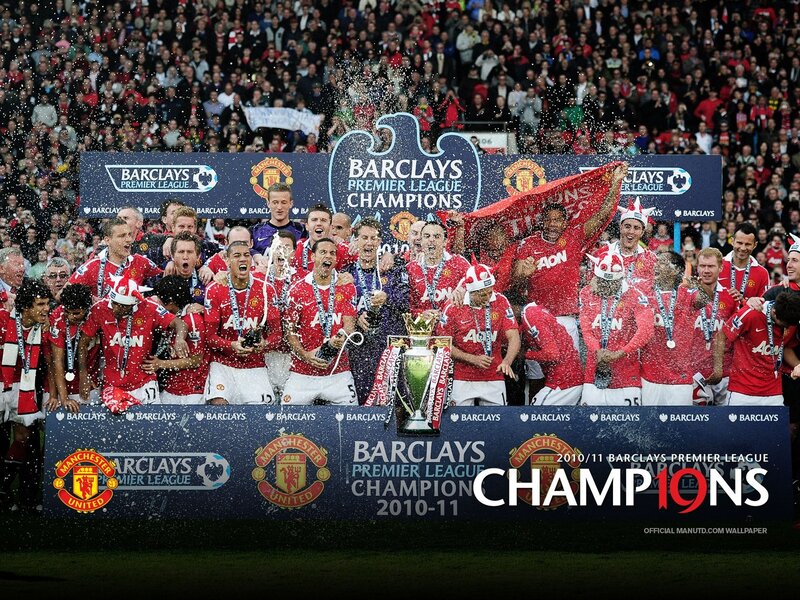 Man Utd Premier League champions