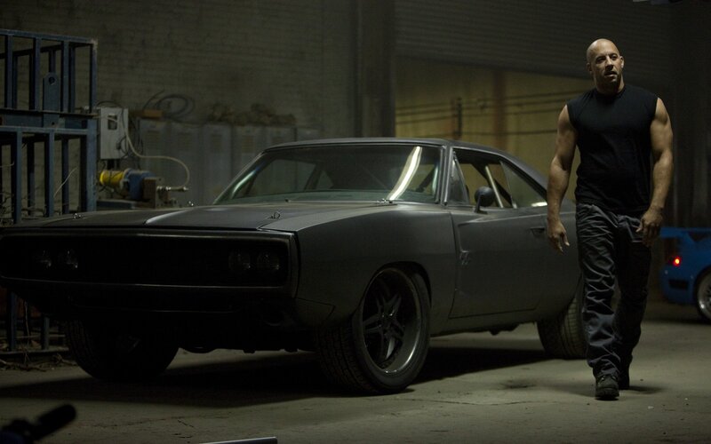 Man Walking Beside Car — Gray, Dramatic, Night
