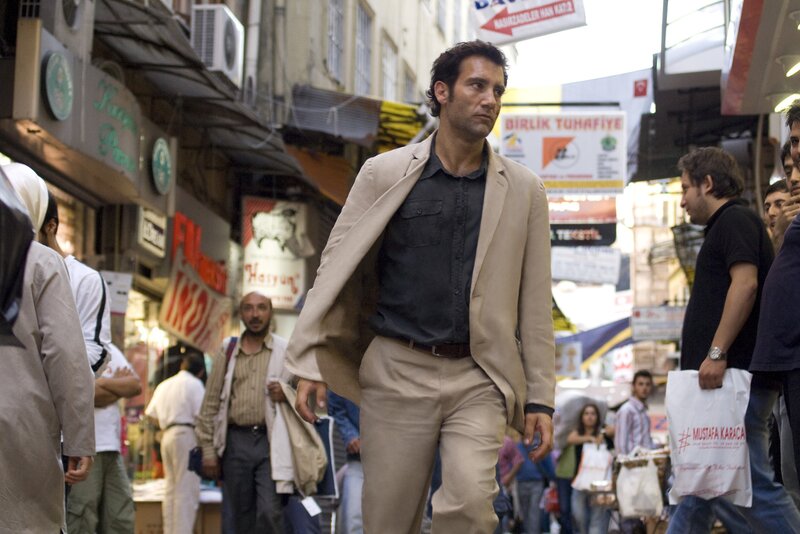 Man walking in a busy market