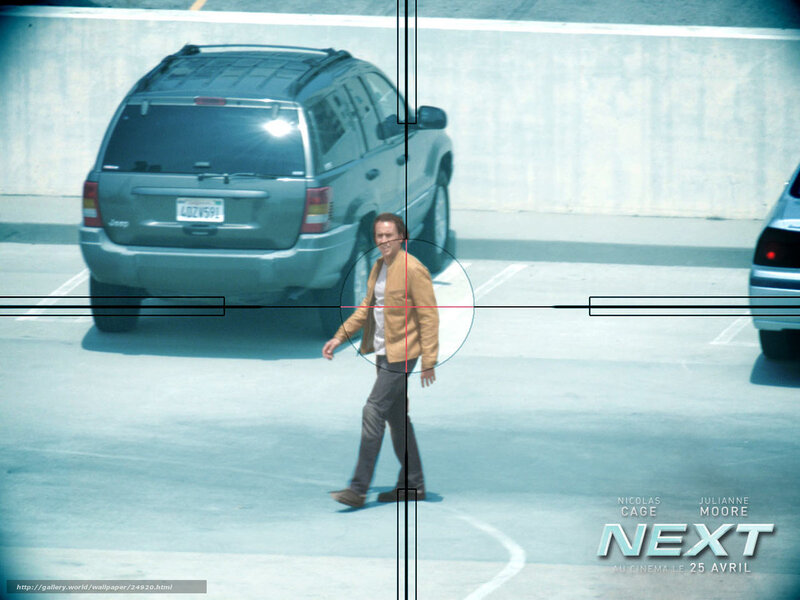 Man Walking in Parking Lot